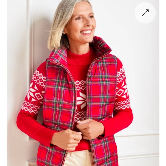 Royal Stewart Tartan puffer vest - Picture 1 of 3